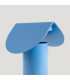 Biscuit Integrated LED Table Lamp Sky Blue-4