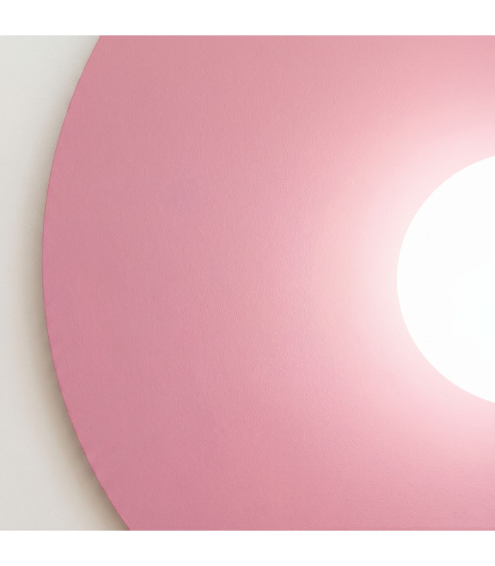 Ake Flush Wall Lamp Pink 1x G9-4