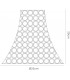 Crystal Cone SHADE ONLY Polished Chrome, Crystal - 3