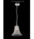Crystal Cone SHADE ONLY Polished Chrome, Crystal - 6