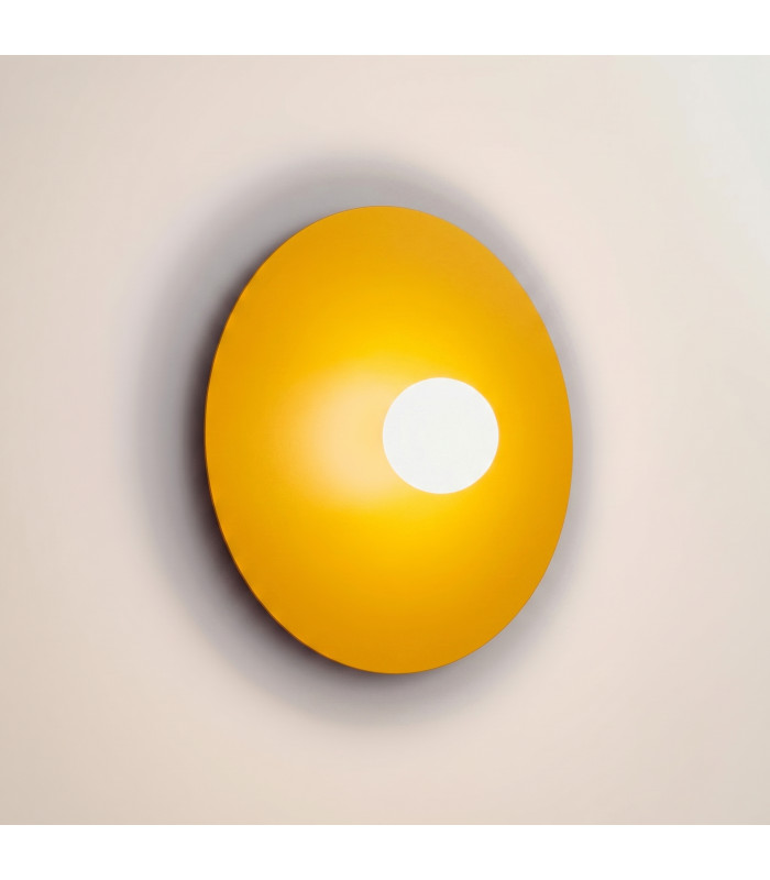 Ake Flush Wall Lamp Yellow 1x G9-3