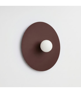 Ake Flush Wall Lamp Brown 1x G9-2