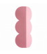 Biscuit Flush Wall Lamp Pink 2x G9-1