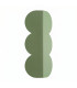 Biscuit Flush Wall Lamp Green 2x G9-1