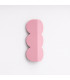 Biscuit Flush Wall Lamp Pink 2x G9-2