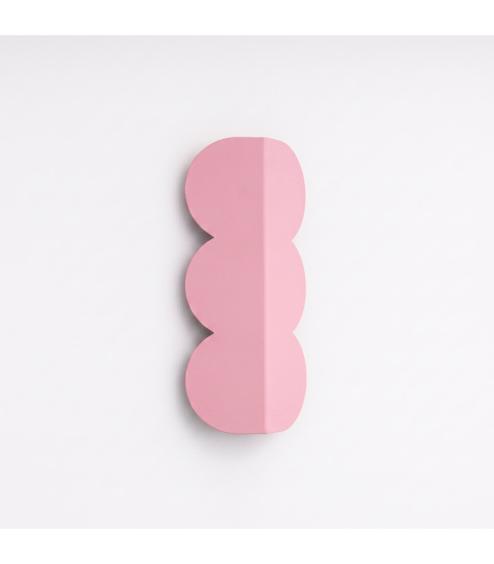 Biscuit Flush Wall Lamp Pink 2x G9-2