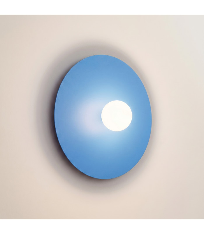 Ake Flush Wall Lamp Sky Blue 1x G9-3
