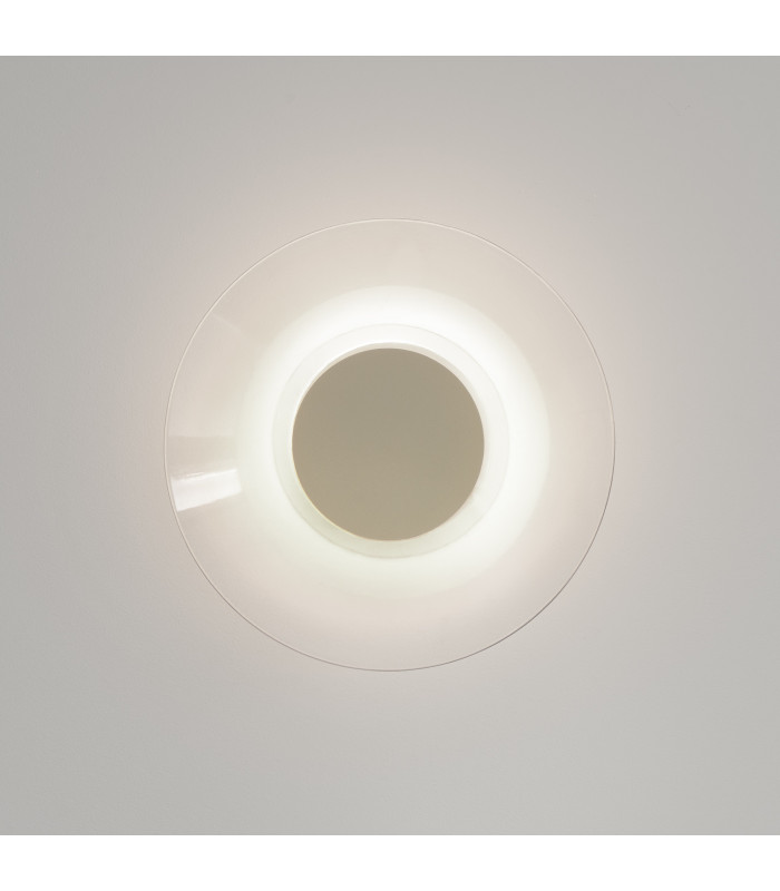 Astro Integrated LED Flush Wall Lamp Beige-4
