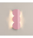 Biscuit Flush Wall Lamp Pink 2x G9-3