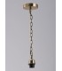 Electrical Suspension Kit 1 Light Antique Brass - 2