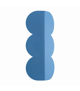 Biscuit Flush Wall Lamp Blue 2x G9-1