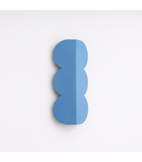 Biscuit Flush Wall Lamp Blue 2x G9-2