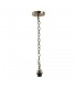 Electrical Suspension Kit 1 Light Antique Brass - 4