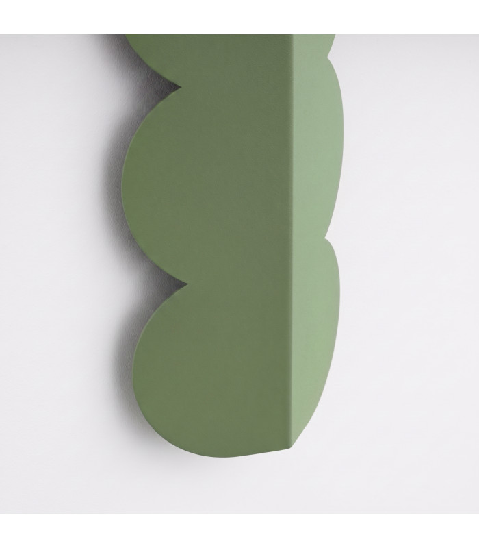 Biscuit Flush Wall Lamp Green 2x G9-6