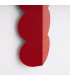 Biscuit Flush Wall Lamp Red Ochre 2x G9-6