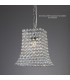 Crystal Curved Trapezium SHADE ONLY Polished Chrome, Crystal - 2