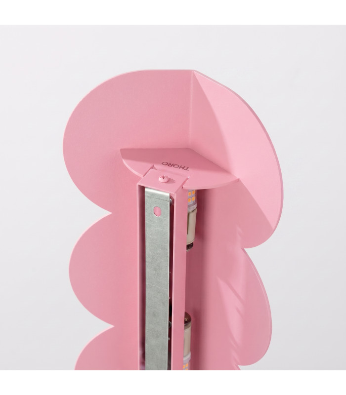 Biscuit Flush Wall Lamp Pink 2x G9-8