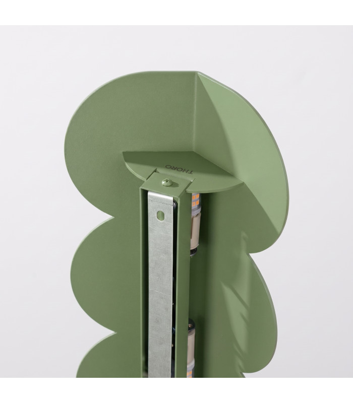 Biscuit Flush Wall Lamp Green 2x G9-8
