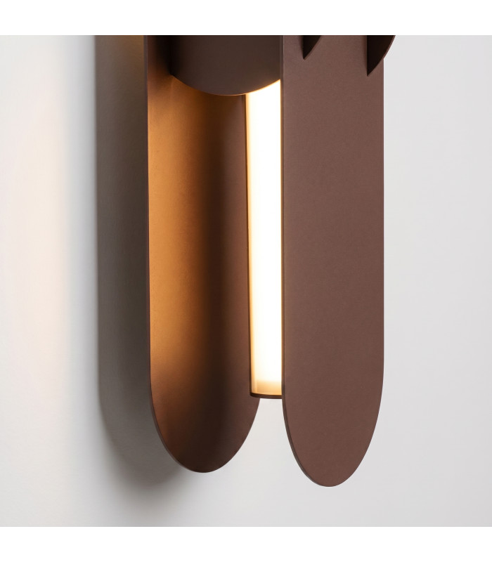 Chain Integrated LED Wall Lamp Brown 3000K-4
