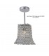 Crystal Curved Trapezium SHADE ONLY Polished Chrome, Crystal - 5