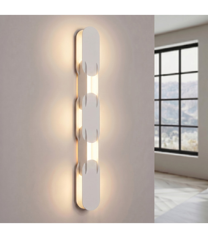 Chain Integrated LED Wall Lamp White 3000K-3