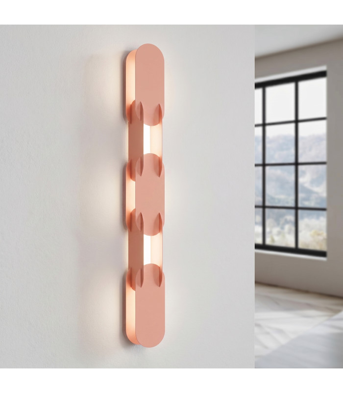 Chain Integrated LED Wall Lamp Peach 3000K-3