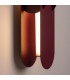 Chain Integrated LED Wall Lamp Burgundy 3000K-4