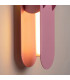 Chain Integrated LED Wall Lamp Pink 3000K-4