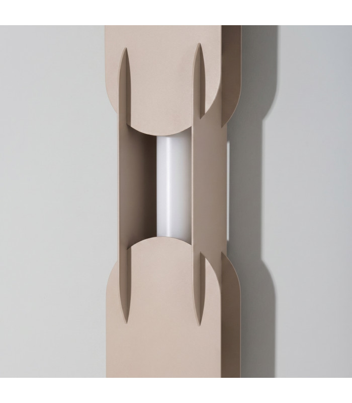 Chain Integrated LED Wall Lamp Taupe 3000K-5