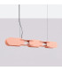 Chain 91cm LED Bar Pendant Ceiling Light Peach 3000K-2