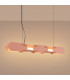 Chain 91cm LED Bar Pendant Ceiling Light Peach 3000K-3