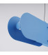 Chain 91cm LED Bar Pendant Ceiling Light Blue 3000K-5