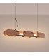 Chain 91cm LED Bar Pendant Ceiling Light Mocca 3000K-3