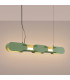 Chain 91cm LED Bar Pendant Ceiling Light Sage 3000K-3
