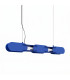 Chain 91cm LED Bar Pendant Ceiling Light Ultramarine 3000K-1