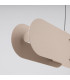 Chain 91cm LED Bar Pendant Ceiling Light Taupe 3000K-5