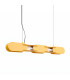 Chain 91cm LED Bar Pendant Ceiling Light Yellow 3000K-1