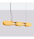 Chain 91cm LED Bar Pendant Ceiling Light Yellow 3000K-2