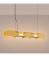 Chain 91cm LED Bar Pendant Ceiling Light Yellow 3000K-3