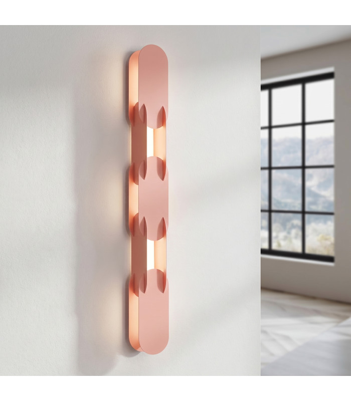 Chain Integrated LED Wall Lamp Peach 4000K-3
