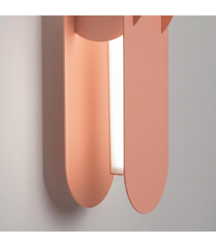 Chain Integrated LED Wall Lamp Peach 4000K-4