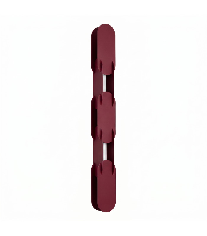 Chain Integrated LED Wall Lamp Burgundy 4000K-1