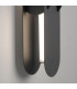 Chain Integrated LED Wall Lamp Black 4000K-4
