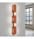 Chain Integrated LED Wall Lamp Red Ochre 4000K-3