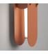 Chain Integrated LED Wall Lamp Red Ochre 4000K-4
