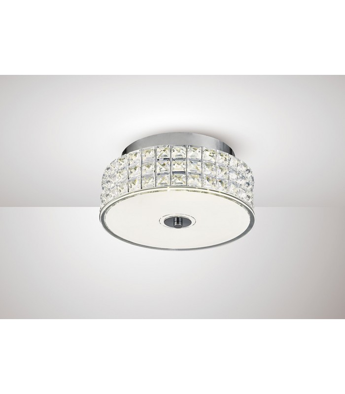 Round Ceiling 18W 1050lm LED 4000K Polished Chrome, Crystal - 2