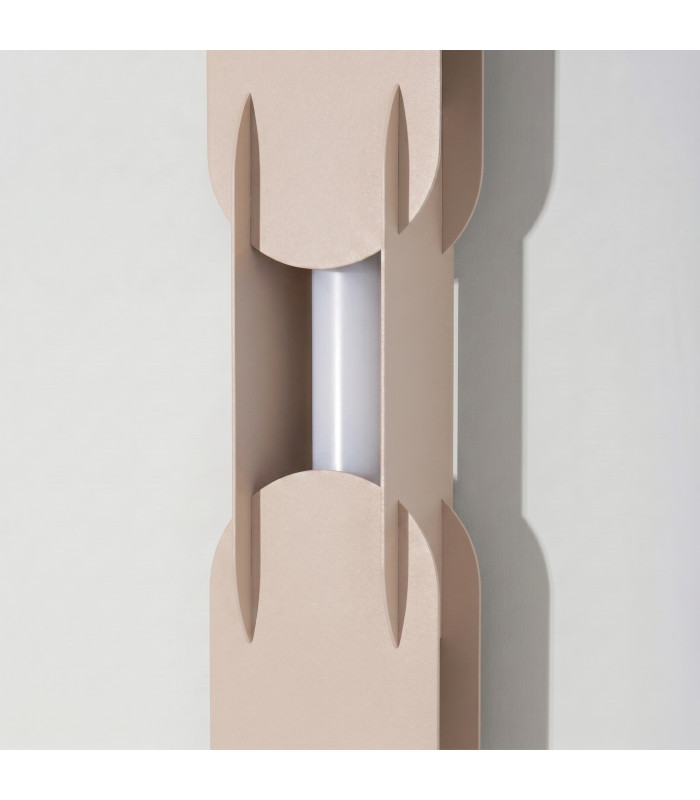 Chain Integrated LED Wall Lamp Taupe 4000K-5