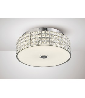 Round Ceiling 30W 1700lm LED 4000K Polished Chrome, Crystal - 2