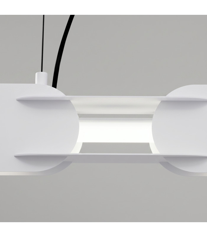 Chain 91cm LED Bar Pendant Ceiling Light White 4000K-4