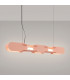 Chain 91cm LED Bar Pendant Ceiling Light Peach 4000K-3